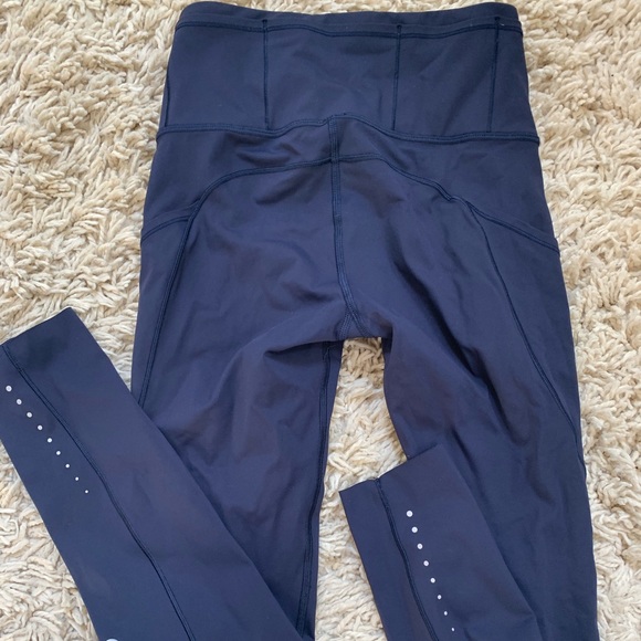 lululemon athletica Pants - Lululemon Fast and free Tights Sz 4 euc